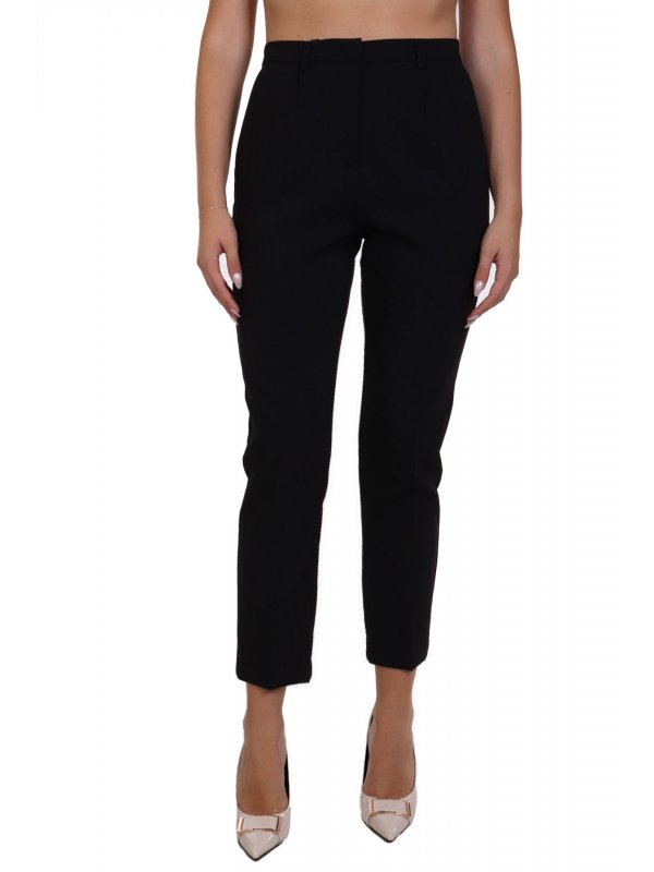 PATRIZIA PEPE ΠΑΝΤΕΛΟΝΙ CHINO ΤΣΕΠΕΣ ΜΑΥΡΟ