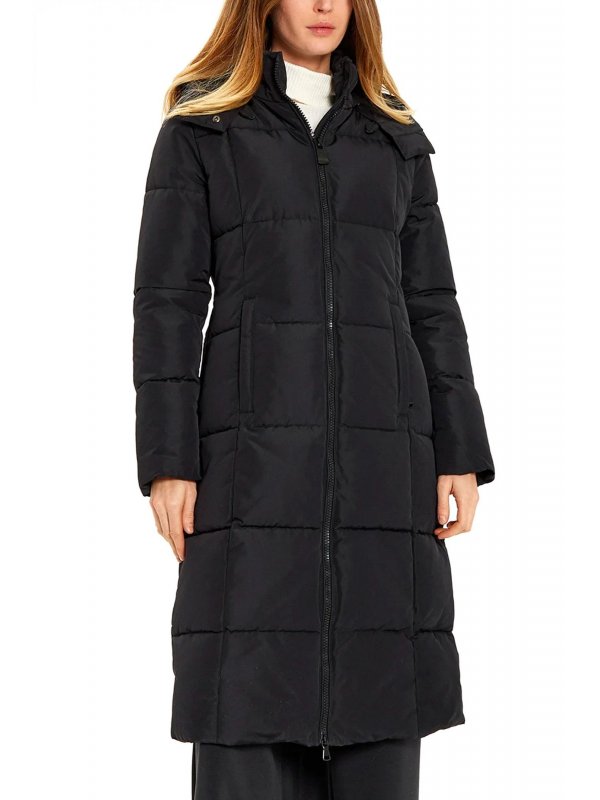 ARMANI 7 ΜΠΟΥΦΑΝ ΦΟΥΣΚΩΤΟ ΜΑΚΡΥ ΑΠΟΣΠΩΜΕΝΗ ΚΟΥΚΟΥΛΑ ΜΑΥΡΟ