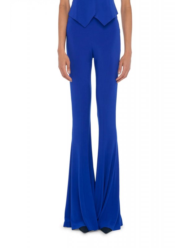 NORMA KAMALI ΠΑΝΤΕΛΟΝΙ FISHTAIL PANT ΗΛΕΚΤΡΙΚ ΜΠΛΕ