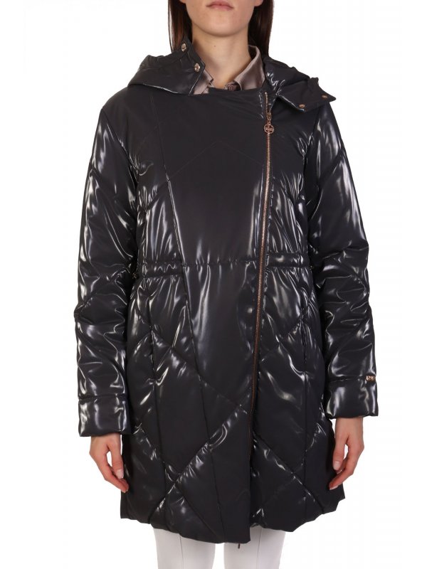 LIU-JO ΜΠΟΥΦΑΝ ΣΤΑΥΡΩΤΟ ΚΑΠΙΤΟΝΕ ΚΟΥΚΟΥΛΑ ΣΚΟΥΡΟ ΓΚΡΙ