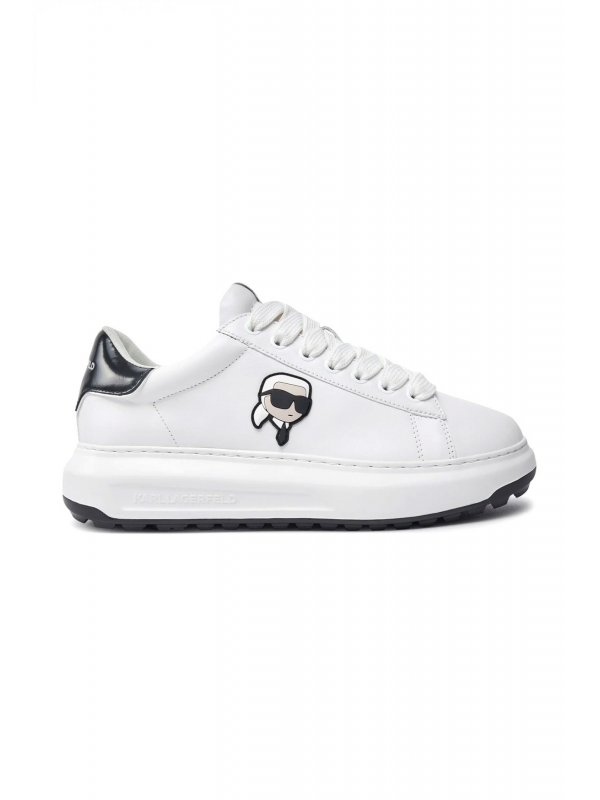 KARL LAGERFELD ΠΑΠΟΥΤΣΙΑ SNEAKERS KAPRI LUG KARL NFT ΛΕΥΚΟ