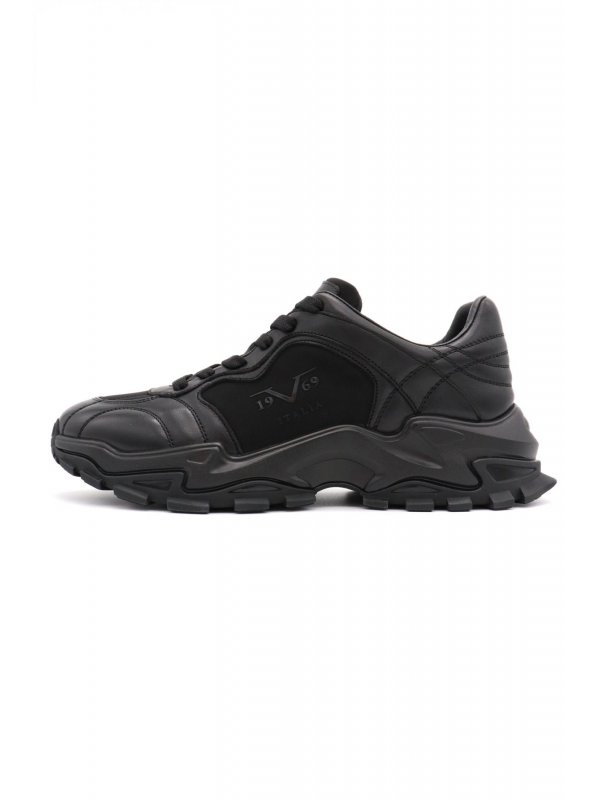 V 19.69 ΠΑΠΟΥΤΣΙ SNEAKERS ΜΑΥΡΟ
