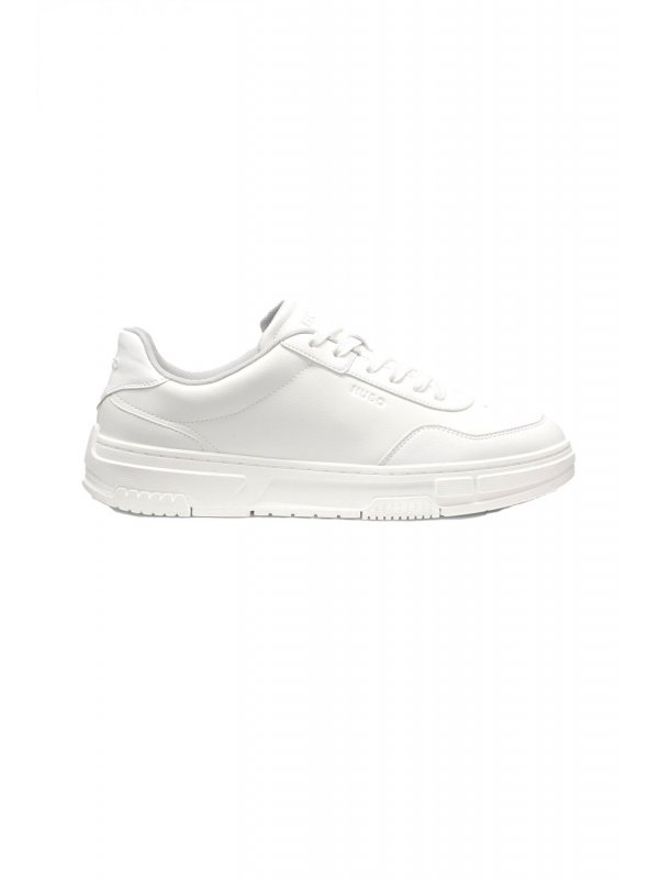 HUGO ΠΑΠΟΥΤΣΙΑ SNEAKERS YARROW_TENN_GRPU ΛΕΥΚΟ