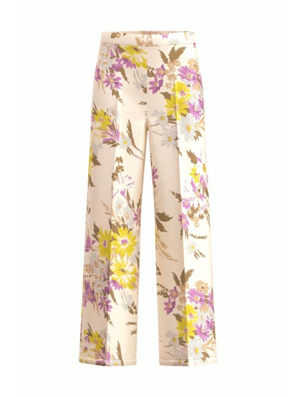 MARELLA EMME ΠΑΝΤΕΛΟΝΑ EMMALBERO FLORAL ΤΣΕΠΕΣ ΕΚΡΟΥ