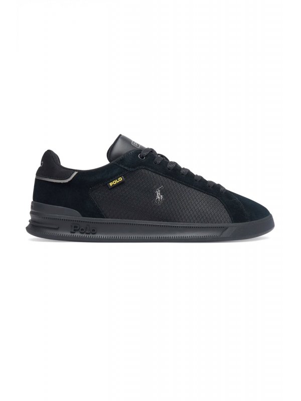 RALPH LAUREN ΠΑΠΟΥΤΣΙΑ SNEAKERS HRT CT UTILY-SK-LTL ΜΑΥΡΟ