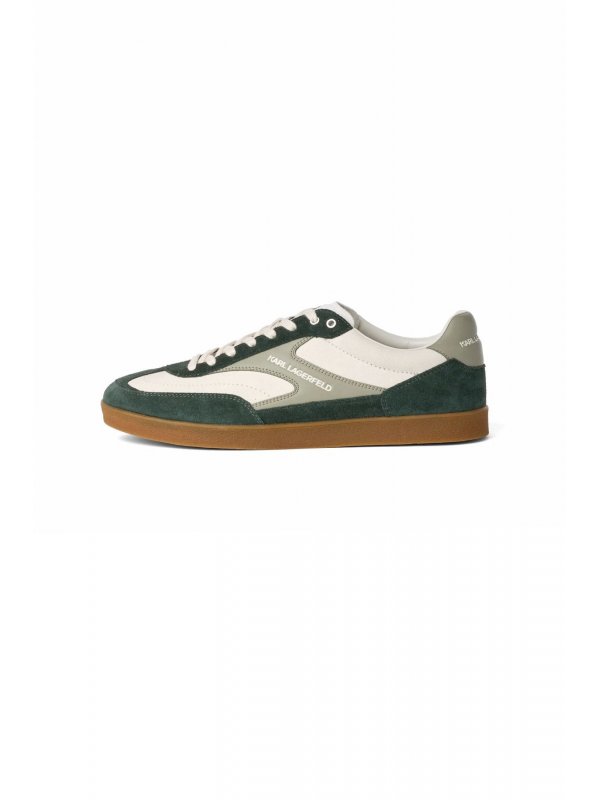 KARL LAGERFELD ΠΑΠΟΥΤΣΙΑ SNEAKERS KANDIDATE LO LACE ΚΥΠΑΡΙΣΣΙ-ΚΡΕΜ