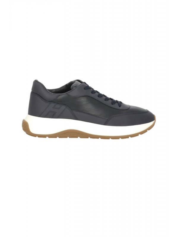 HOGAN ΠΑΠΟΥΤΣΙΑ SNEAKERS H719 ALLACCIATO H ΜΠΛΕ