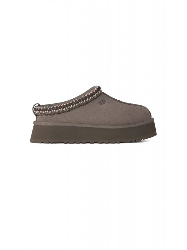 UGG ΠΑΠΟΥΤΣΙΑ ΠΑΝΤΟΦΛΕΣ TAZZ II ΡΑΦΗ LOGO ΓΚΡΙ