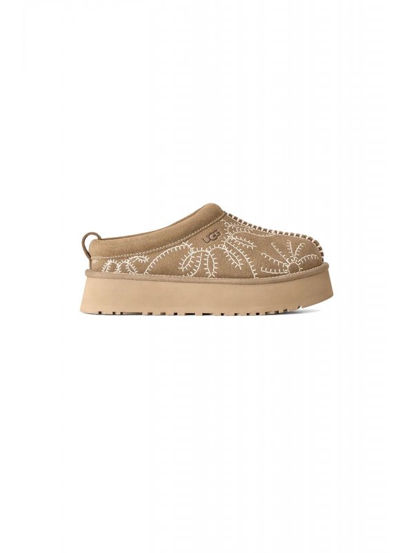 UGG ΠΑΠΟΥΤΣΙΑ ΠΑΝΤΟΦΛΕΣ TAZZ II BOTANIC ΑΝΑΓΛΥΦΑ ΣΧΕΔΙΑ LOGO ΛΑΔΙ