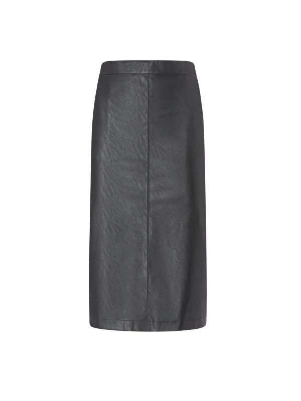 PINKO ΦΟΥΣΤΑ MAXI GERBERA SKIRT ΜΑΥΡΟ