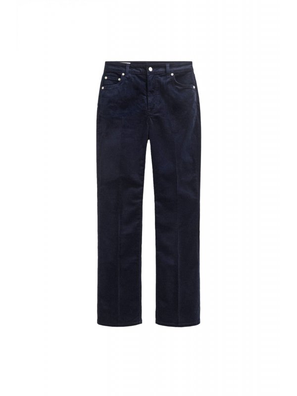 GANT ΠΑΝΤΕΛΟΝΙ JEANS CORDUROY FLARE ΚΟΤΛΕ ΜΠΛΕ