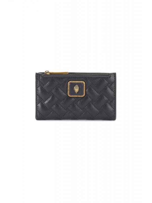 KURT GEIGER ΠΟΡΤΟΦΟΛΙ PIMLICO BIFOLD WALLET ΚΑΠΙΤΟΝΕ LΟGO MAYΡΟ