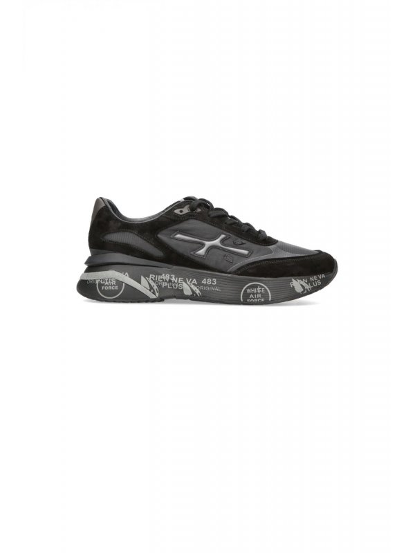 PREMIATA ΠΑΠΟΥΤΣΙΑ SNEAKERS ΑΝΔΡΙΚΑ MOERUN ΜΑΥΡΟ