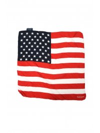 RALPH LAUREN RALPH LAUREN ΦΟΥΛΑΡΙ AMERICAN FLAG ΚΟΚΚΙΝΟ ΜΠΛΕ