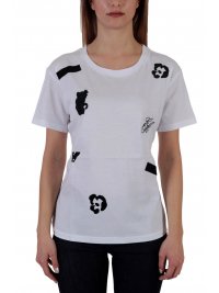 MAX MARA WEEKEND T-SHIRT OPACO CREW-NECK LOGO ΚΑΜΕΛ - Image 7