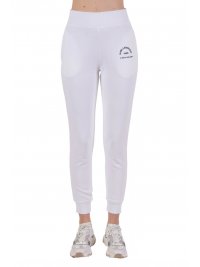 NORMA KAMALI ΦΟΡΜΑ ΦΟΥΤΕΡ OVERSIZED BOYFRIEND CARGO SWEATPANT ΛΕΥΚΟ - Image 9