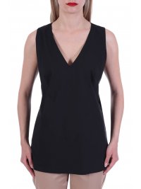 LIVIANA CONTI ΜΠΛΟΥΖΑ ΛΑΙΜΟΚΟΨΗ ΜΑΥΡΟ - Image 6