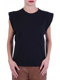 KARL LAGERFELD TOP ΑΜΑΝΙΚΟ RHINESTONE EVENING ΓΡΑΒΑΤΑ ΜΑΥΡΟ - Image 6