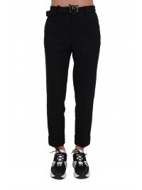 EMPORIO ARMANI ΠΑΝΤΕΛΟΝΙ CHINO ΦΑΡΔΥ LOGO ΜΑΥΡΟ - Image 6