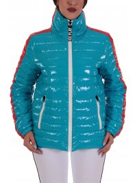 EMPORIO ARMANI ΜΠΟΥΦΑΝ ΦΟΥΣΚΩΤΟ DOWN JACKET ΣΚΟΥΡΟ ΓΚΡΙ - Image 10