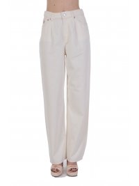 PHILIPP PLEIN ΠΑΝΤΕΛΟΝΙ JEANS MOM FIT HEXAGON LOGO ΜΕΤΑΛΛΙΚΟ ΜΑΥΡΟ - Image 7