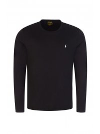 RALPH LAUREN RALPH LAUREN SLEEP TOP T-SHIRT LOGO BLACK 