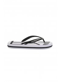 ARMANI 7 ARMANI 7 ΠΑΠΟΥΤΣΙΑ ΣΑΓΙΟΝΑΡΕΣ BEACHWEAR LOGO ΑΣΠΡΟ/ΜΑΥΡΟ