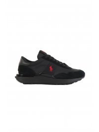 RALPH LAUREN RALPH LAUREN ΠΑΠΟΥΤΣΙΑ SNEAKERS TRAIN 99 PP-SK-LTL ΜΑΥΡΟ