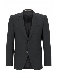 BOSS  BOSS ΣΑΚΑΚΙ ΚΟΥΣΤΟΥΜΙΟΥ SLIM FIT H-HUGE-MM-C-224 ΓΚΡΙ