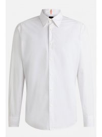 BOSS  BOSS CASUAL ΠΟΥΚΑΜΙΣΟ REGULAR FIT RELEGANT 6 M ΛΕΥΚΟ