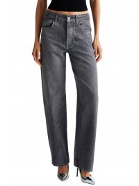 HUGO BLUE ΠΑΝΤΕΛΟΝΙ JEANS NOE_ MOM FIT DENIM ΜΠΛΕ - Image 7