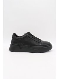 V 19.69 V 19.69 ΠΑΠΟΥΤΣΙ SNEAKERS LOGO ΔΕΤΟ ΜΑΥΡΟ