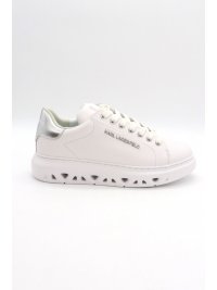KARL LAGERFELD KARL LAGERFELD ΠΑΠΟΥΤΣΙΑ SNEAKERS KAPKITE  LACE ΛΕΥΚΟ