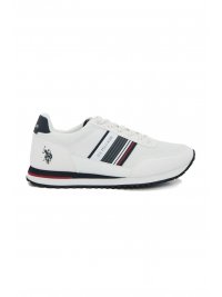 U.S. POLO ASSN U.S.POLO ASSN ΠΑΠΟΥΤΣΙΑ SNEAKERS XIRIO009A ΛΕΥΚΟ-ΜΠΛΕ