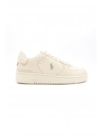 RALPH LAUREN RALPH LAUREN ΠΑΠΟΥΤΣΙΑ SNEAKERS MASTERS-CRT-SK-LTL ΕΚΡΟΥ