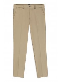 BOSS  BOSS ΠΑΝΤΕΛΟΝΙ CHINO SLIM FIT P-KAITON1-ZIP XAΚΙ-ΜΠΕΖ