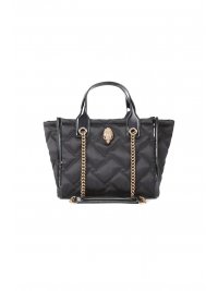 KURT GEIGER KURT GEIGER ΤΣΑΝΤΑ XEIΡΟΣ/ΩΜΟΥ HOXTON SM SHOPPER AΛΥΣΙΔΑ ΚΑΠΙΤΟΝΕ LOGO ΜΑΥΡΟ