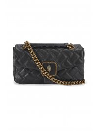 KURT GEIGER KURT GEIGER ΤΣΑΝΤΑ CROSSBODY/ΩΜΟΥ PIMLICO BAG KAΠΙΤΟΜΕ ΑΛΥΣΙΔΑ LOGO ΜΑΥΡΟ