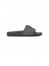 PINKO PINKO ΠΑΝΤΟΦΛΕΣ DILLY 01 - SLIPPER RUBBERIZED ΜΑΥΡΟ