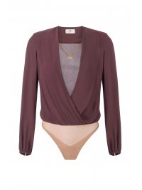 ELISABETTA FRANCHI ELISABETTA FRANCHI ΚΟΡΜΑΚΙ ΚΡΟΥΑΖΕ ΒΑΘΥ ΝΤΕΚΟΛΤΕ ΑΠΟΣΠΩΜΕΝΟ ΚΟΣΜΗΜΑ ΚΑΦΕ