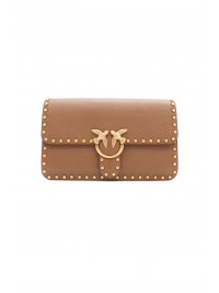 PINKO PINKO ΤΣΑΝΤΑ LOVE ONE SLOUCHY NEW BIKER ΤΡΟΥΚΣ ΤΑΜΠΑ