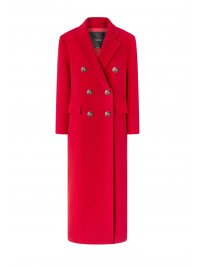 PINKO PINKO ΠΑΛΤΟ ΜΑΚΡΥ COVENT COAT ΚΟΚΚΙΝΟ