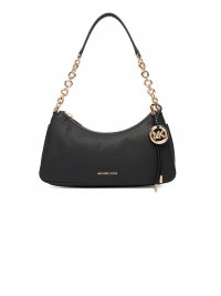 MICHAEL KORS MICHAEL KORS ΤΣΑΝΤΑΚΙ ΩΜΟΥ NOLITA METAΛΛΙΚΟ LOGO MAYΡΟ