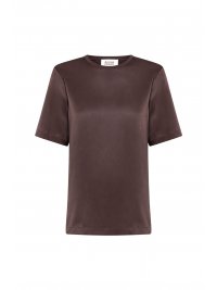 SILVIAN HEACH SILVIAN HEACH T-SHIRT PACAN ΣΚΟΥΡΟ ΚΑΦΕ