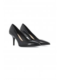 PINKO PINKO ΓΟΒΑ  LADY 11 - DECOLLETE CALF LEATHER ΜΑΥΡΟ