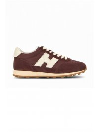 HOGAN HOGAN ΠΑΠΟΥΤΣΙΑ SNEAKERS H727 ALLACCIATO H LOGO ΜΠΟΡΝΤΩ