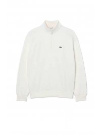 LACOSTE LACOSTE ΦΟΥΤΕΡ HALFZIP LOGO ΛΕΥΚΟ