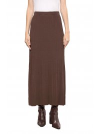 TWINSET TWINSET ΦΟΥΣΤΑ MIDI ΠΛΙΣΕ ΛΑΣΤΙΧΟ ΣΤΗ ΜΕΣΗ ΚΑΦΕ
