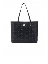 MCM MCM ΤΣΑΝΤΑ ΩΜΟΥ SHOPPER NEW LIZ MED BLACK VIS ΕΠΙΠΡΟΣΘΕΤΟ ΤΣΑΝΤΑΚΙ ΜΑΥΡΟ
